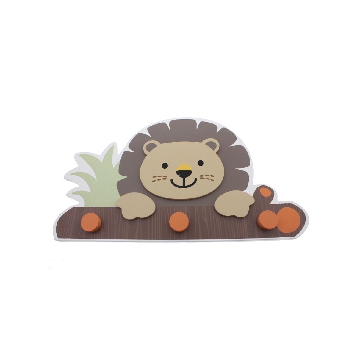 Shop Babies R Us Safari Lion Wall Decor Wooden Baby Boy Brown