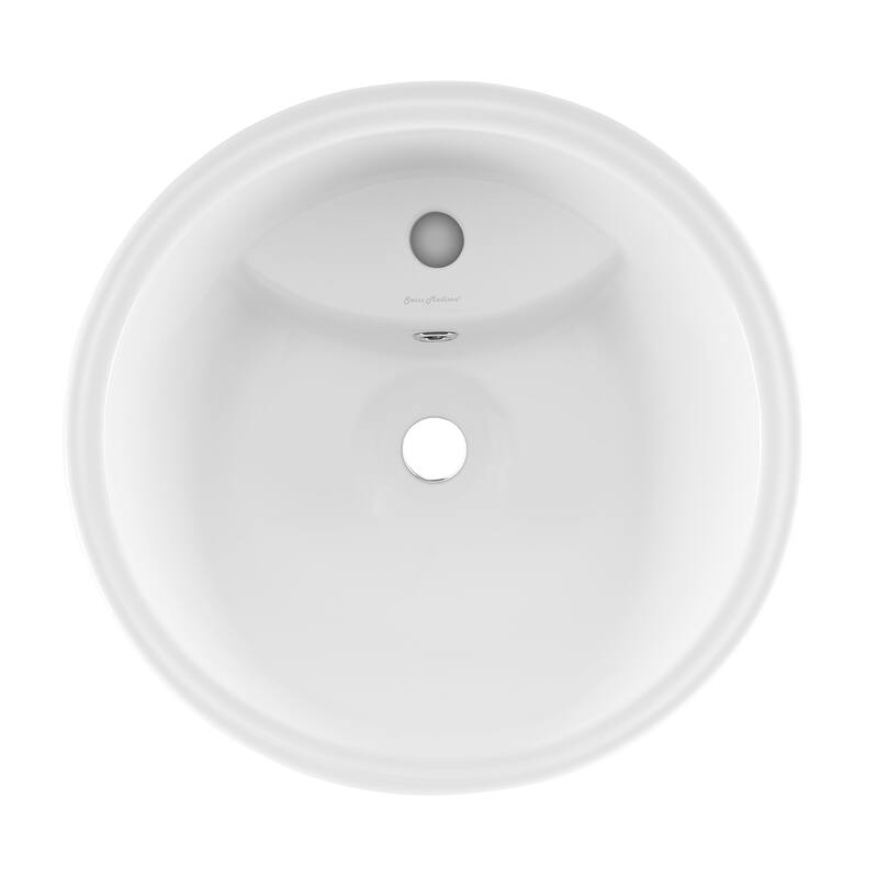 St. Tropez One Piece Circular Pedestal Sink