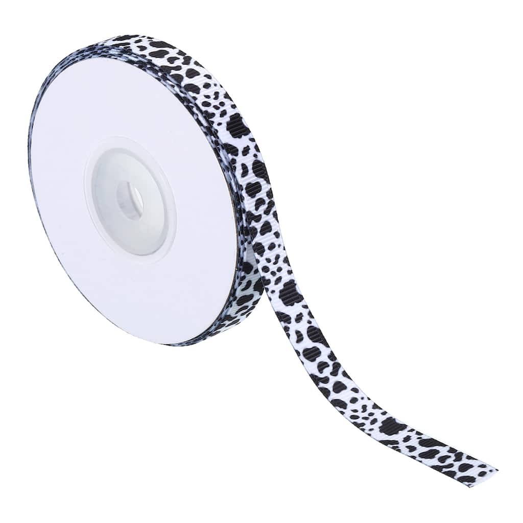 Ribbon for Gift Wrapping, 1pcs Cow Print Ribbons
