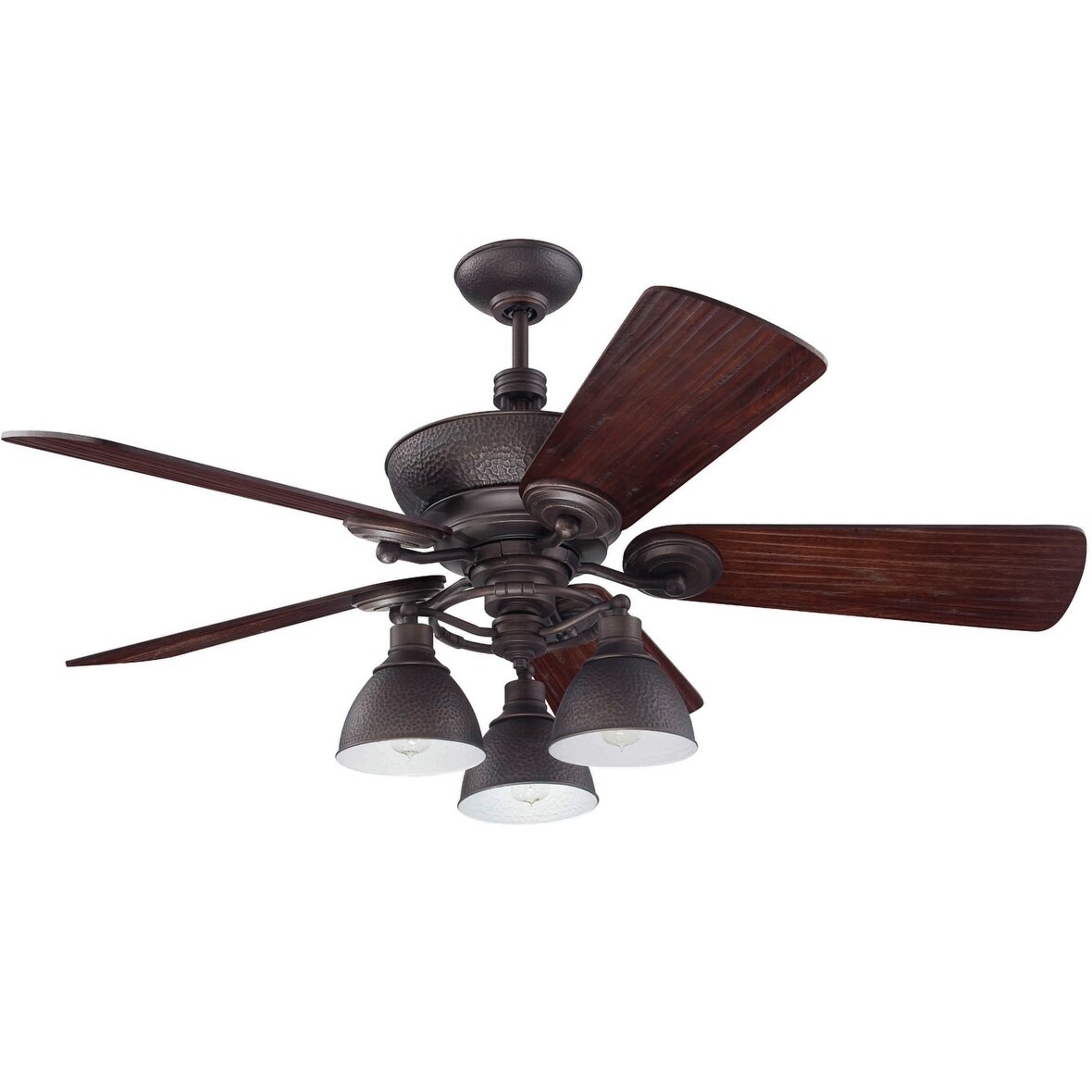 Craftmade K11066 Timarron 54 5 Blade Ceiling Fan Blades Uplight Downlight And Remote Control Included