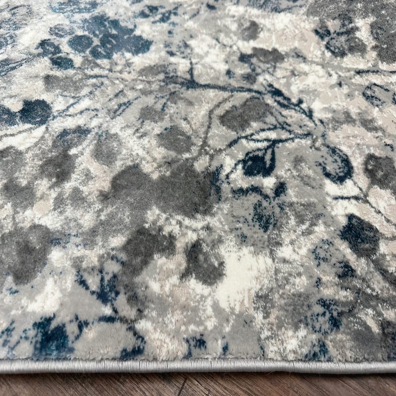 Admire Home Living Lucio 1242 Transitional Floral Area Rug