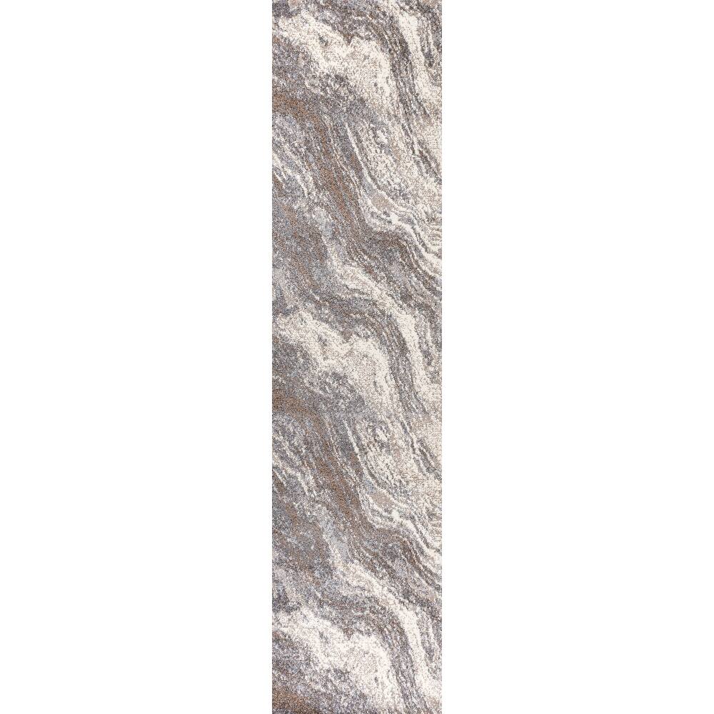 JONATHAN Y Eleni Contemporary Glam Abstract Marble Area Rug