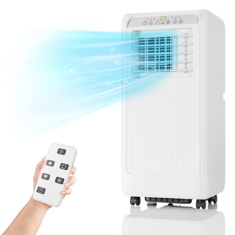 8000 BTU Portable Air Conditioner, 3 In 1 AC Unit for 350 Sq.Ft - White