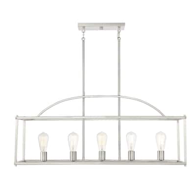 Savoy House Palladian 5 Light 12" Wide Linear Chandelier