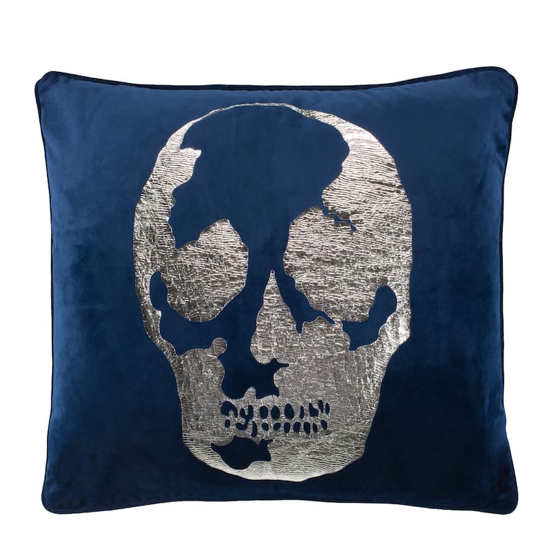 SAFAVIEH Sejla 20-inch Skull Pillow