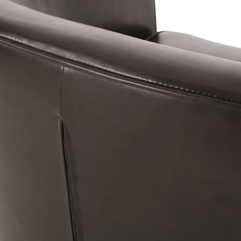 Modern Single Seat Brown Club Chair