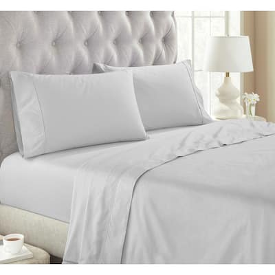 Superior Gina Organic Cotton Percale Flat Bed Sheet