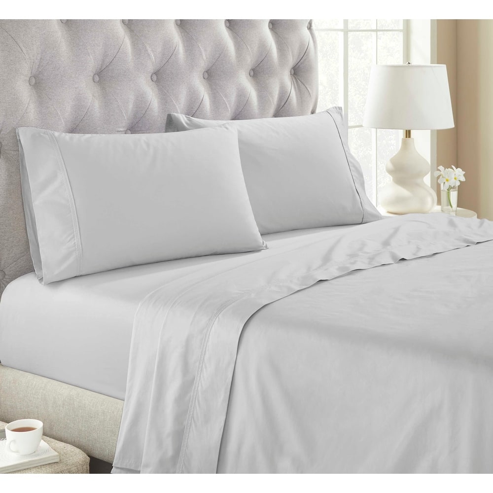 Superior Gina Organic Cotton Percale Flat Bed Sheet