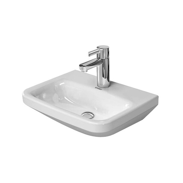 duravit 708450000 durastyle 17 34 ceramic wall mounted bathroom sink with single - Wall Mounted Bathroom Sink duravit 708450000 durastyle 17 34 ceramic wall mounted bathroom sink with single - Wall Mounted Bathroom Sink