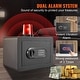 preview thumbnail 5 of 5, VEVOR 0.5 and 1.2 CF Safe Digital Keypad 2 Keys Fireproof Bag 13.8x9.8x9.8in & 15.8x11.8x13.8in Home Hotel Security