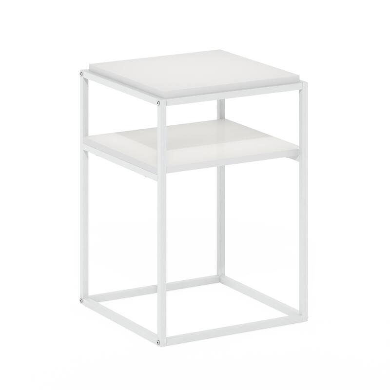 Furinno Moretti Modern Lifestyle Stackable Shelf, 2-Tier, Columbia Walnut