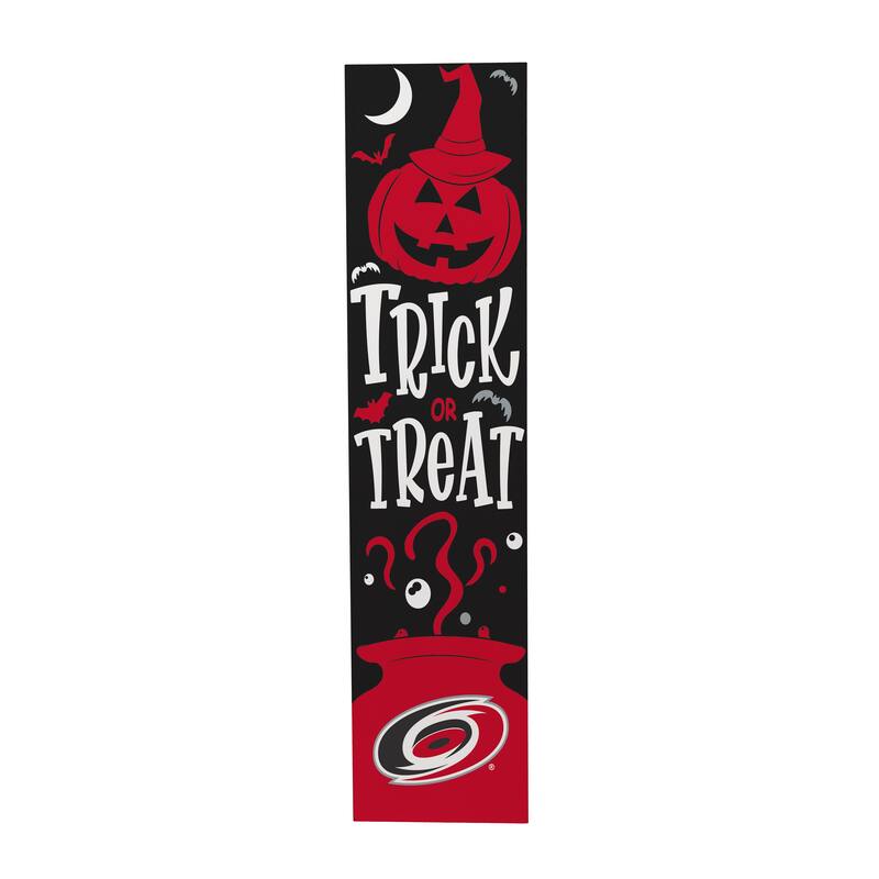 47" Double Sided Seasonal Porch Leaner, Carolina Hurricanes - 47" x 11.25"