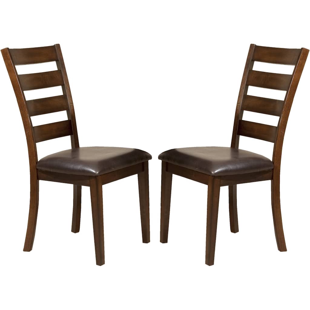 Kona Raisin Ladderback Dining Chairs (Set of 2)