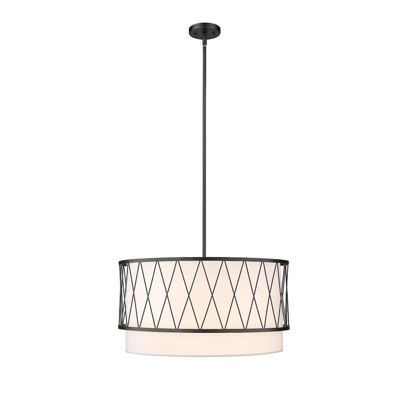 Dalton 4 Light Pendant - Matte Black - Matte Black