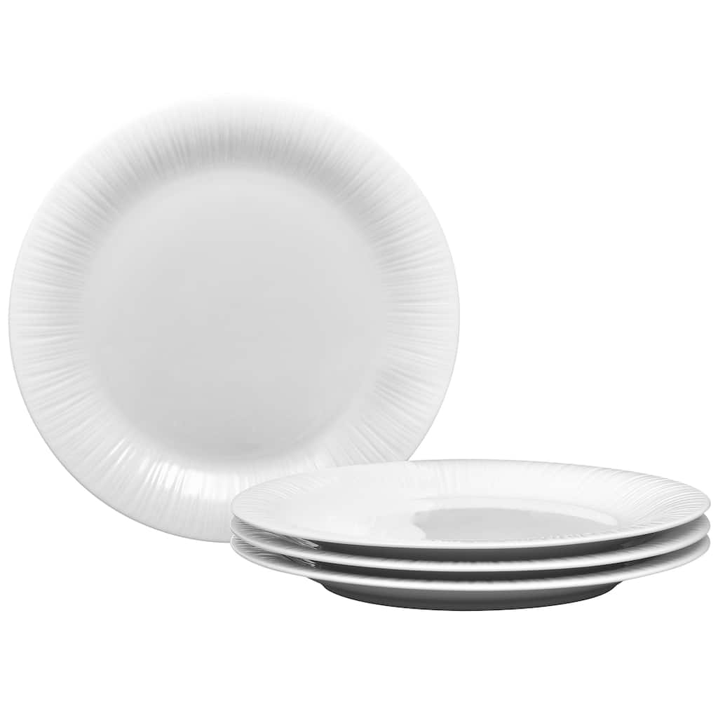 Noritake Conifere Set Of 4 Luncheon Plates, 9-1/2"