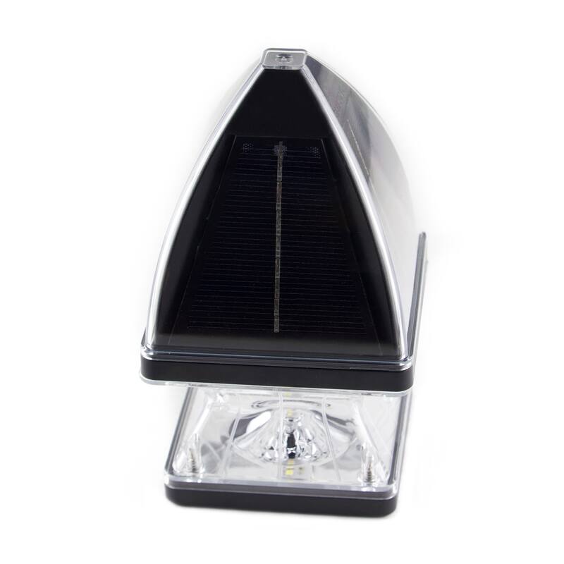 Gothic Solar LED Deck Post Cap Light with 2 Color Options (2-Pack)-DISCONTINUED