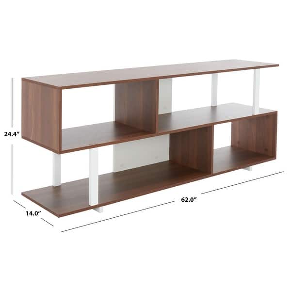 SAFAVIEH Home Collection Jarrett Large Media Stand - 62" W x 14" D x 24" H