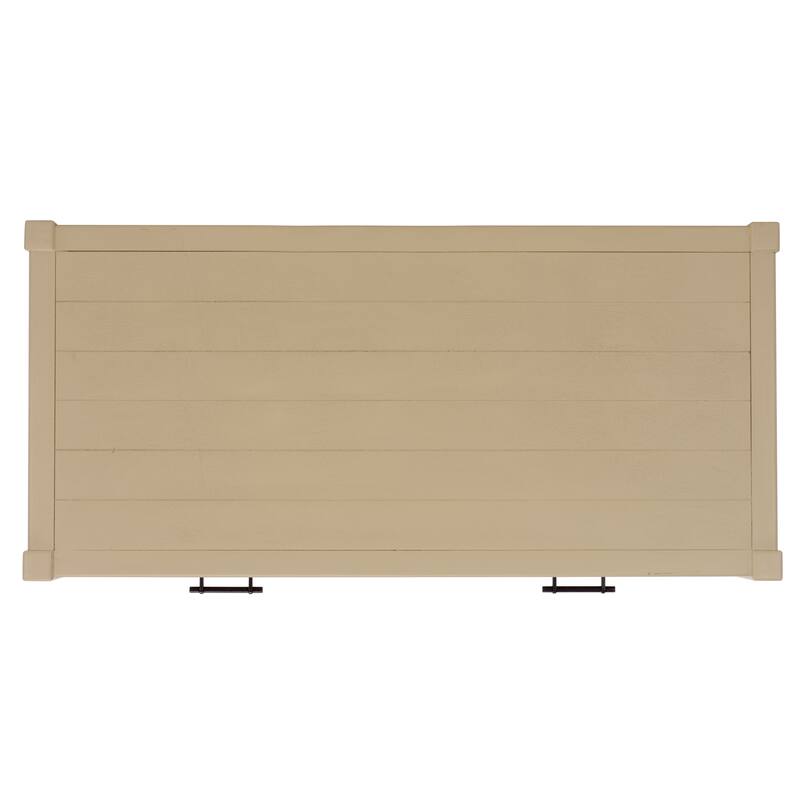 SAFAVIEH Zennure White Washed Grey Writing Desk