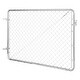 preview thumbnail 2 of 37, Galvanized Steel Chain Link Gate for Outdoor Yard and Garden