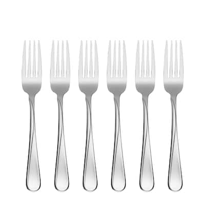 Oneida Flight Everyday Flatware Dinner Forks, Set Of 6