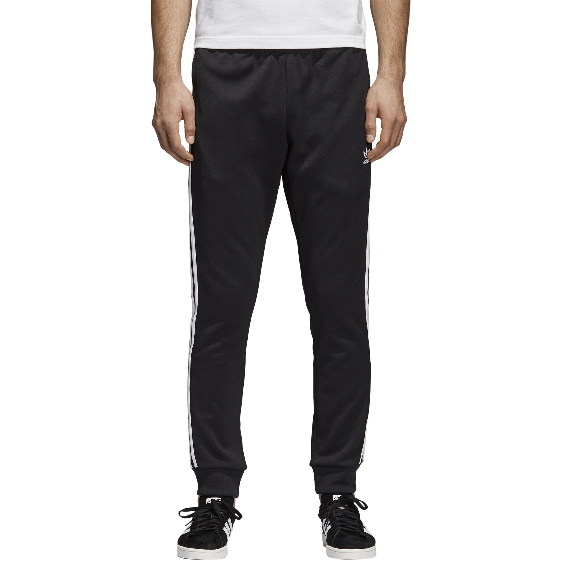Adidas Men S Track Pants Black Size Large L Superstar Side Stripes Overstock 29307656 Check out our track pants mens selection for the very best in unique or custom, handmade pieces from our pants shops. overstock com