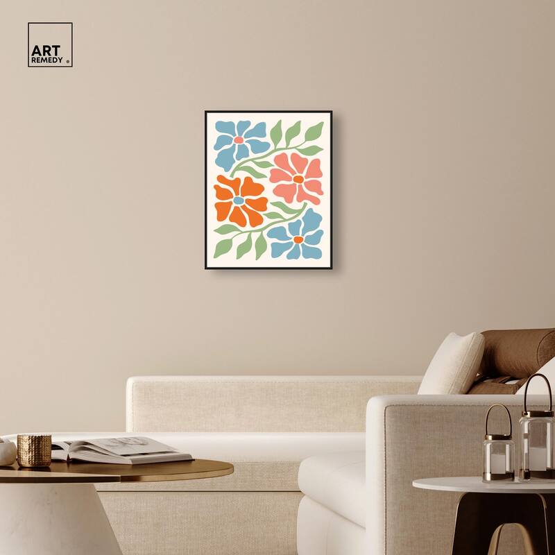The Flowers Vines all Season Canvas by Art Remedy