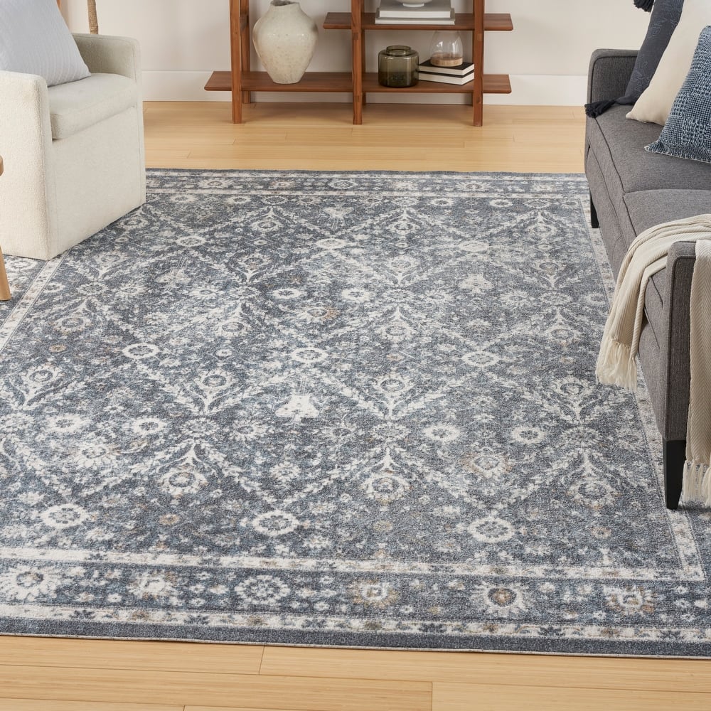 Nourison Astra Machine Washable Indoor only Persian Area Rug