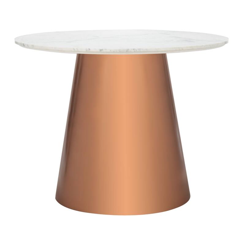 SAFAVIEH COUTURE Gail Round Marble Dining Table - 40"W x 40"D x 28"H