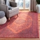 preview thumbnail 10 of 59, SAFAVIEH Classic Vintage Boho Laurette Distressed Oriental Cotton Rug 5' x 8' - Orange/Red - Rectangle