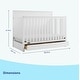 preview thumbnail 4 of 49, Graco Sasha 5-in-1 Convertible Crib with Drawer
