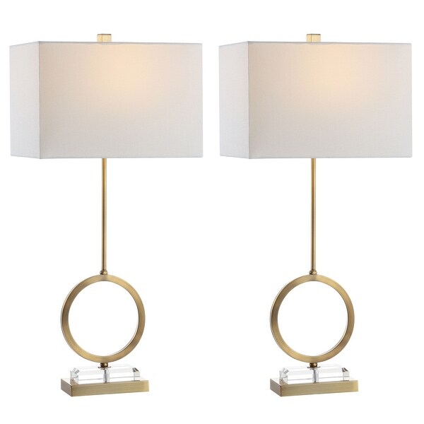 Safavieh Kaden Table Lamp Set of 2 Clear