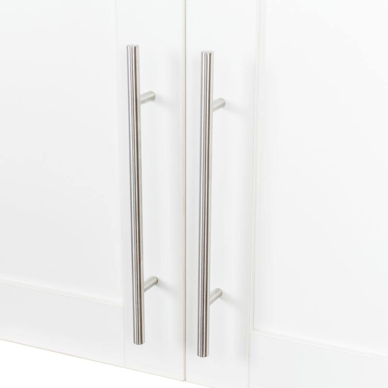 GDF Studio -Jess Modern Stackable Wall Mounted Storage Cabinet with Adjustable Shelves