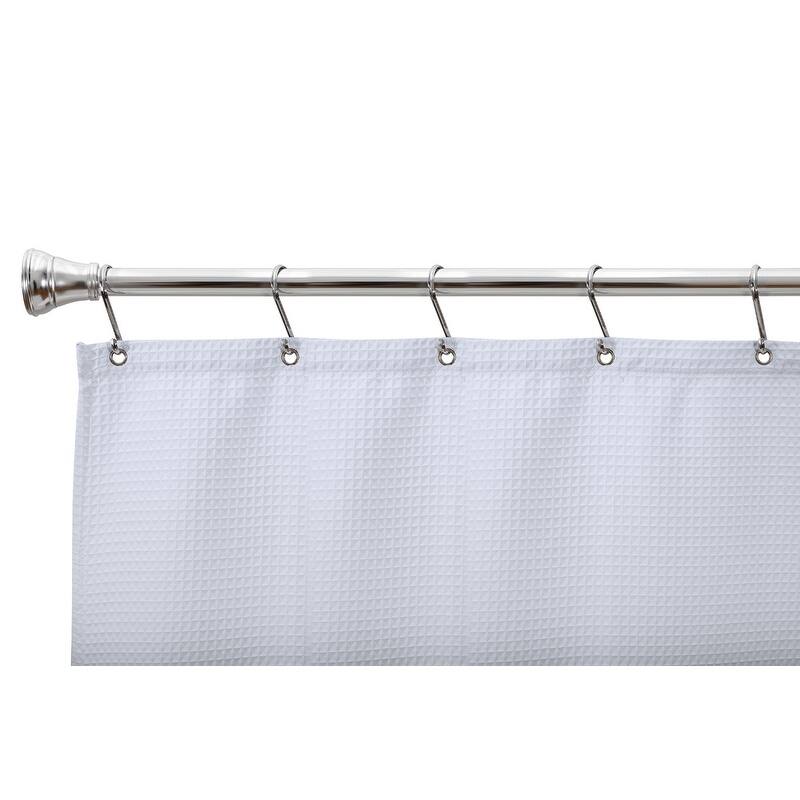 Utopia Alley Rustproof Zinc Shower Curtain Hooks Rings, Set of 12