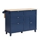 preview thumbnail 9 of 18, Farmhouse Kitchen Island Set with Drop Leaf and 2 Seatings,Dining Table Set with Storage Cabinet, Drawers and Towel Rack