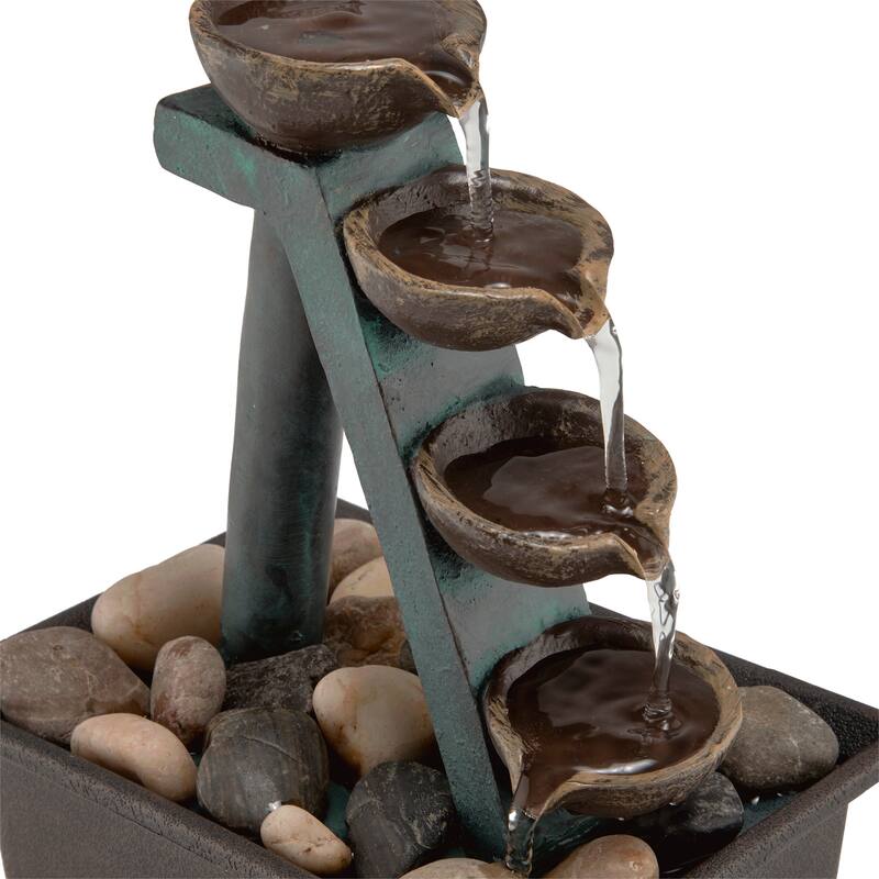 4-tiered Step Tabletop Fountain