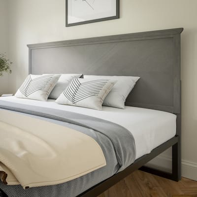 Contemporary Herringbone Patterned Headboard Only