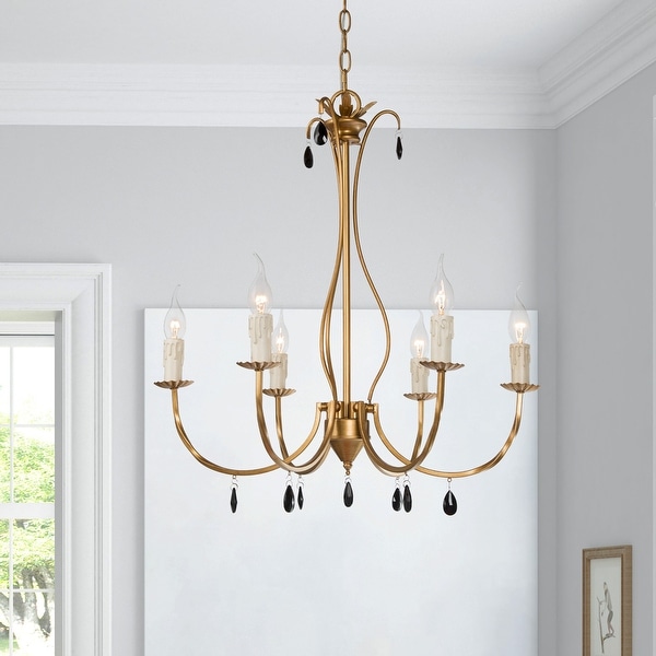 Mid century crystal on sale chandelier