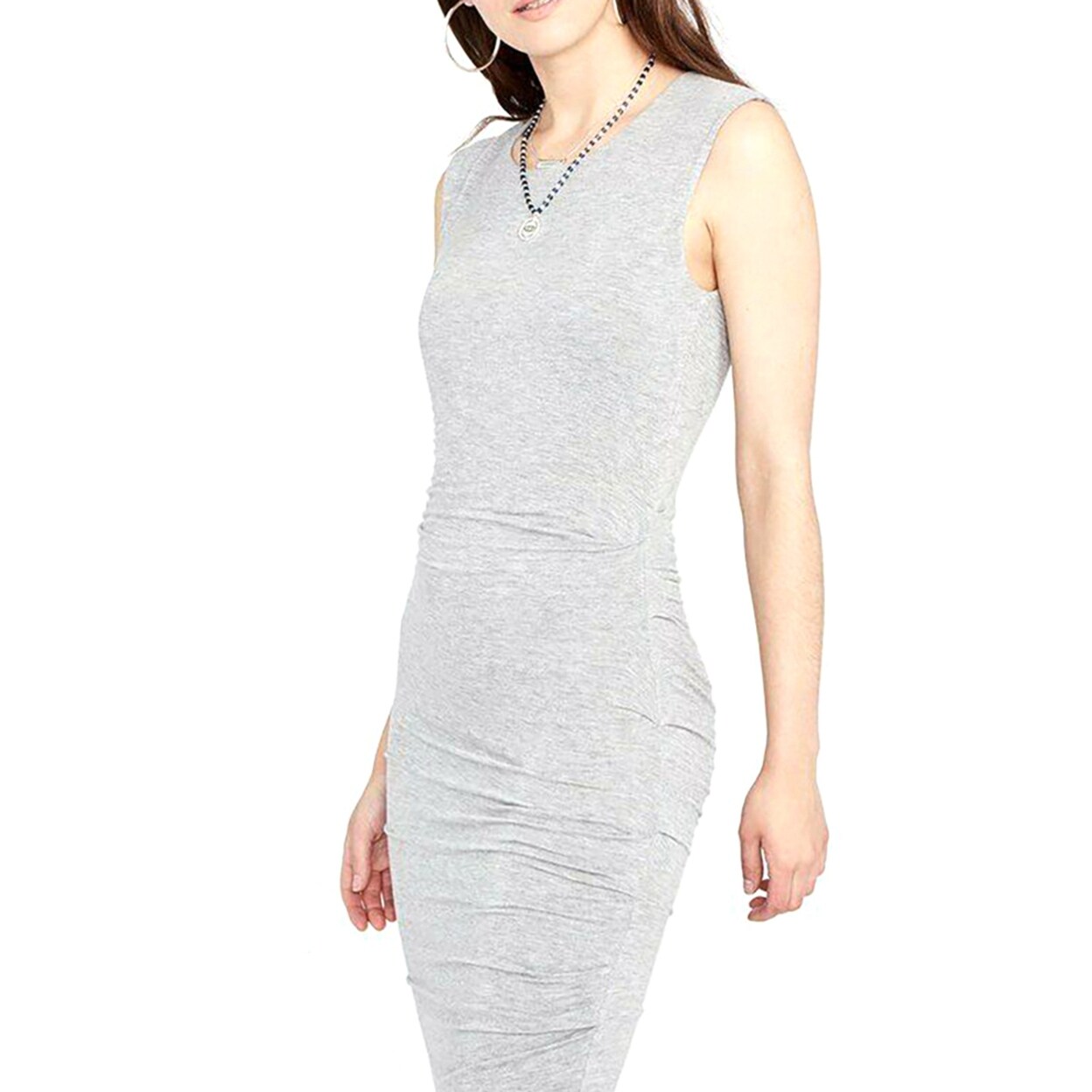 draped bodycon dress