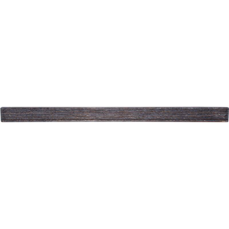 The Tile Life Cosmos 1x12 Brown Glass Backsplash Wall Tile