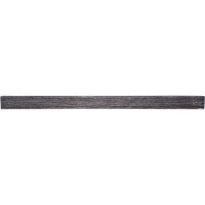 The Tile Life Cosmos 1x12 Brown Glass Backsplash Wall Tile