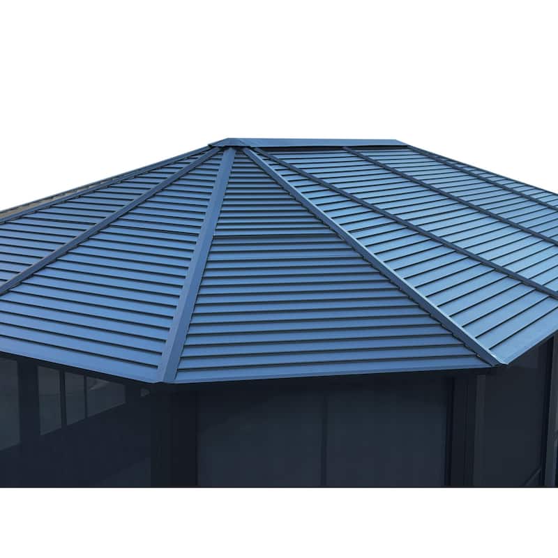 Florence - Solarium 12x18 Metal Roof