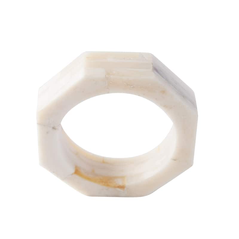 Resin Napkin Rings - 2.3"L x 0.5"W x 2.3"H