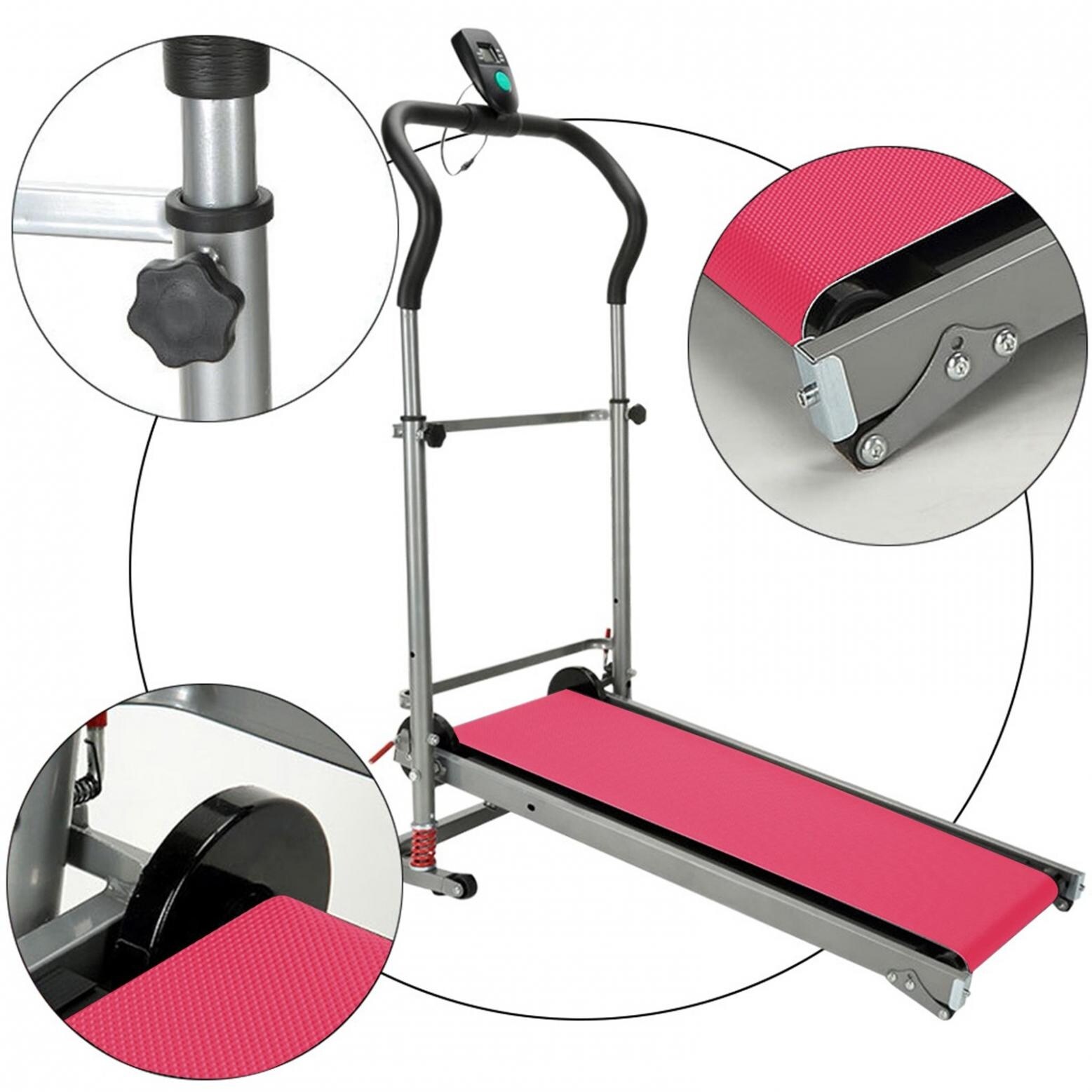 Homcom treadmill on sale manual
