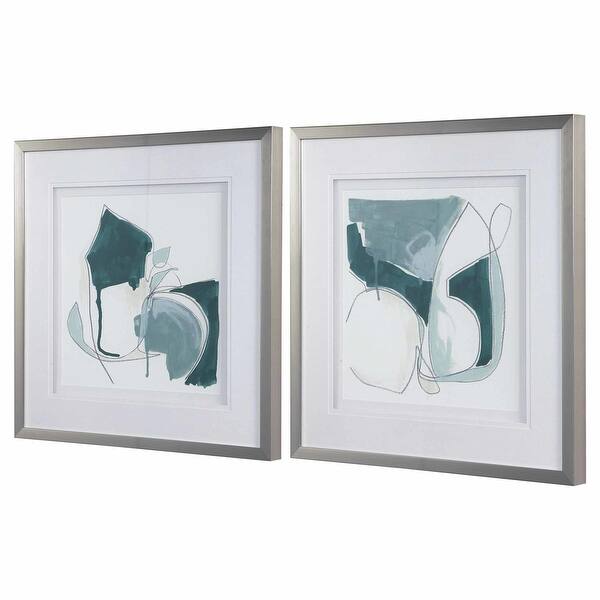 Shop Uttermost 33693 Idlewild Framed Abstract Prints On Paper