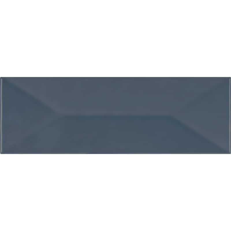 Daltile Mythology 4" x 12" Ceramic Wave Crest Wall Tile (22 PC per Carton) (8.36 SQFT per Carton) - Titan