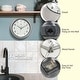 preview thumbnail 35 of 193, Infinity Instruments Round Retro Kitchen Wall Clock by Infinity Instruments