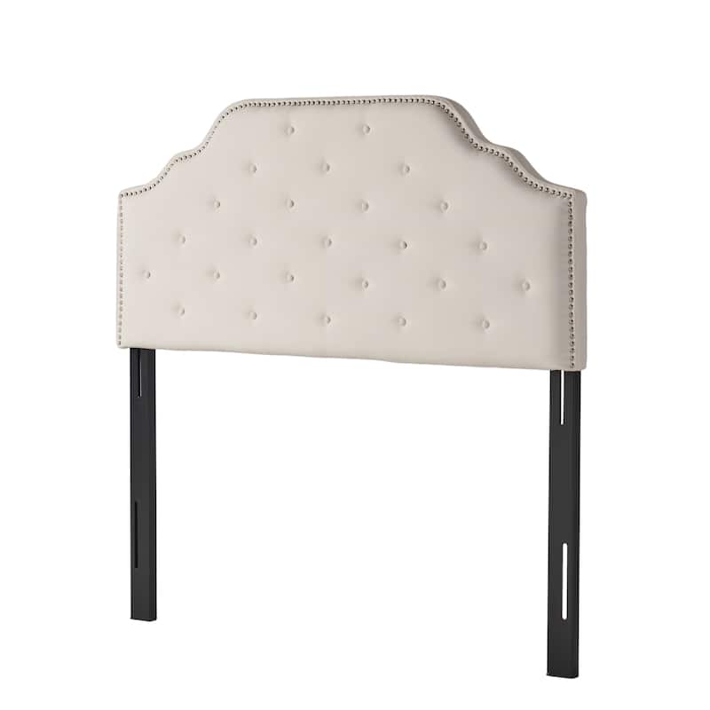 Mid Century Headboard for Queen Size Bed,Upholstered Tufted Bed Headboard