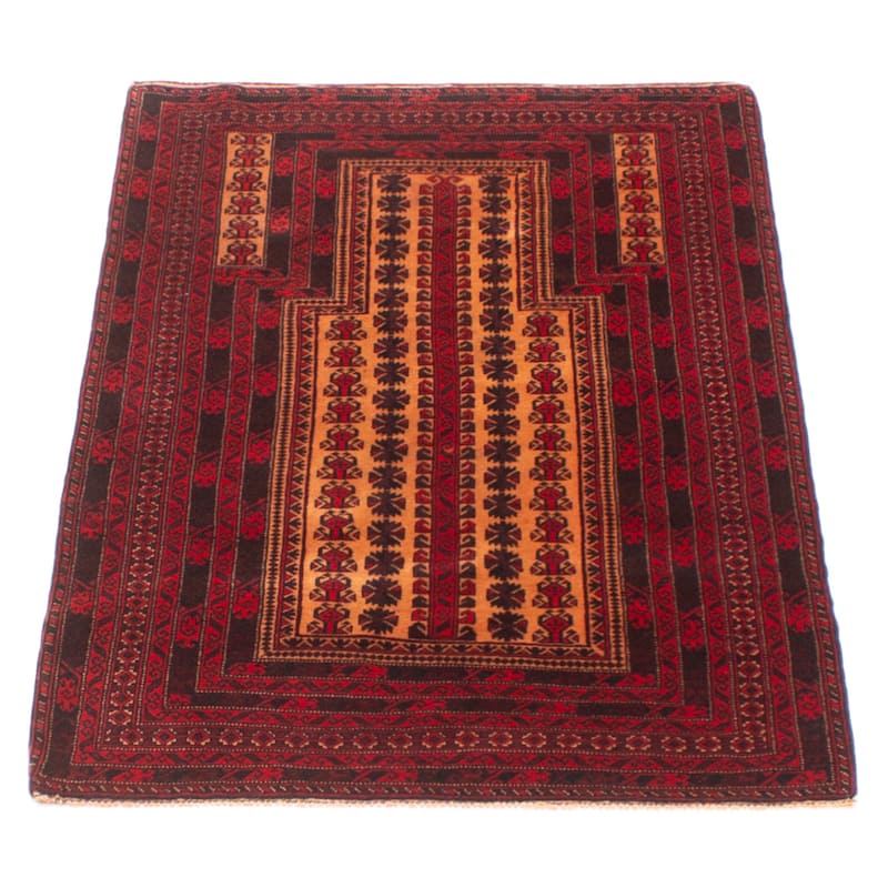 Teimani Brown Rug 2'11" x 4'11" - 2'11 x 4'11