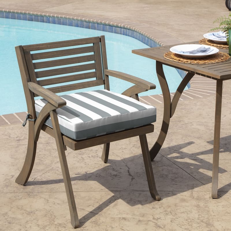 ARDEN Cabana Stripe Outdoor 21 x 21 in. Seat Cushion
