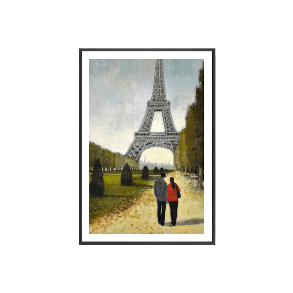 Romantic Stroll I Framed Print Wall Art by Norman Wyatt Jr.